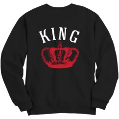 Unisex Film and Foil Crewneck Sweatshirt