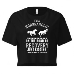 Ladies Festival Cali Crop Top Tee