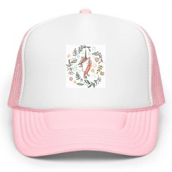 Watercolor Pink Unicorn