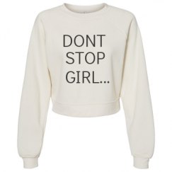 Women's Raglan Pullover Fleece