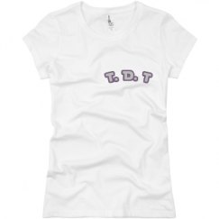Ladies Slim Fit Basic Promo Jersey Tee