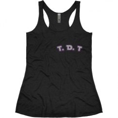 Ladies Slim Fit Super Soft Racerback Triblend Tank