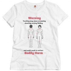 WARNING! Funny Tender Point Tee