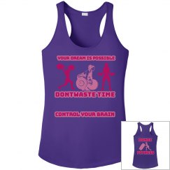 DONDIFITNESS WOMAN PERFORMANCE TANK  TOPS