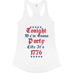 Ladies Slim Fit Racerback Tank Top