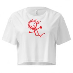 Ladies Festival Cali Crop Top Tee