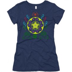 Ladies Slim Fit Super Soft Triblend Tee