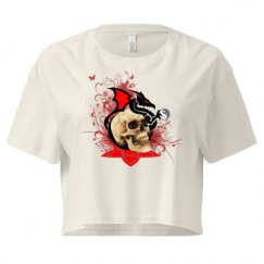 Ladies Festival Cali Crop Top Tee