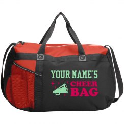 Custom Name Cheer Bag