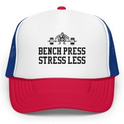 Bench Press Men Cap- Yellow