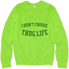 Unisex Neon Crewneck Sweatshirt