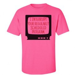 Unisex Ultra Cotton Safety Neon Crewneck Tee