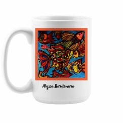 15oz Ceramic Coffee Mug