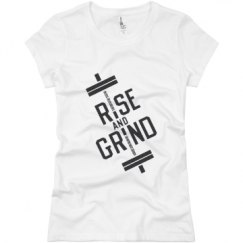 Ladies Slim Fit Basic Promo Jersey Tee