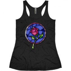 Ladies Slim Fit Super Soft Racerback Triblend Tank