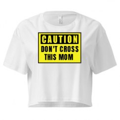 Ladies Festival Cali Crop Top Tee