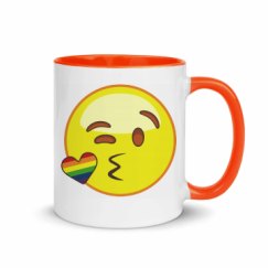 11oz Ceramic Mug with Color Inside