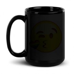 15oz Black Glossy Mug