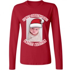 Ladies Relaxed Fit Basic Long Sleeve Tee