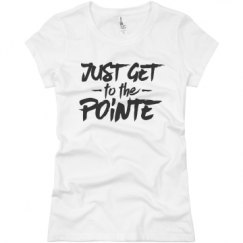 Ladies Slim Fit Basic Promo Jersey Tee