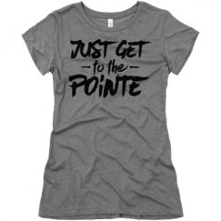 Ladies Slim Fit Super Soft Triblend Tee