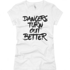 Ladies Slim Fit Basic Promo Jersey Tee