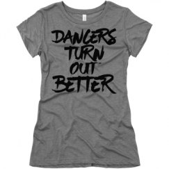 Ladies Slim Fit Super Soft Triblend Tee