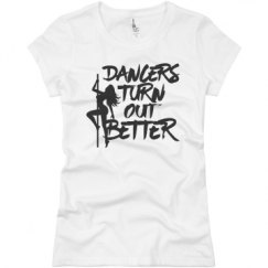 Ladies Slim Fit Basic Promo Jersey Tee