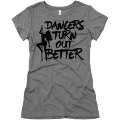 Ladies Slim Fit Super Soft Triblend Tee