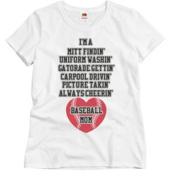 Baseball mom!