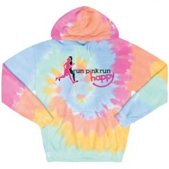 Unisex Tie-Dye Fleece Hoodie