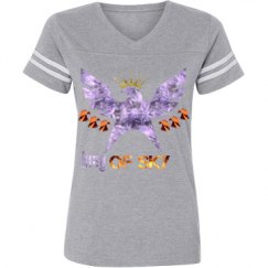 Ladies Relaxed Fit Vintage Sports Tee