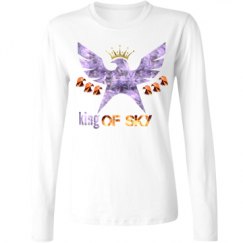 Ladies Relaxed Fit Basic Long Sleeve Tee