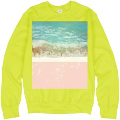 Unisex Neon Crewneck Sweatshirt