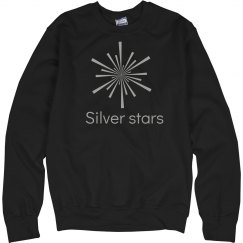 Silver stars sweater by honeymc