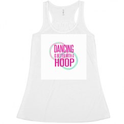 Ladies Flowy Racerback Tank