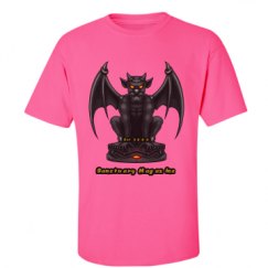 Unisex Ultra Cotton Safety Neon Crewneck Tee