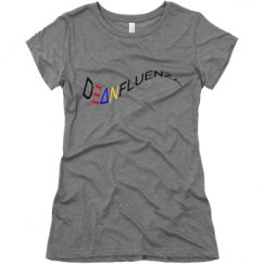 Ladies Slim Fit Super Soft Triblend Tee