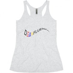 Ladies Slim Fit Super Soft Racerback Triblend Tank