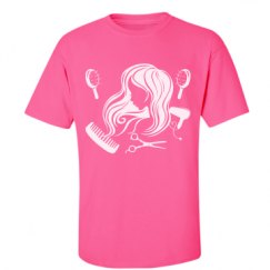 Unisex Ultra Cotton Safety Neon Crewneck Tee