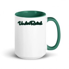 15oz Ceramic Mug with Color Inside