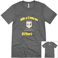 Maximum Effort Yellow Gold Logo