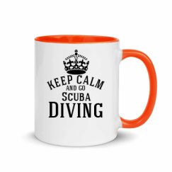 11oz Ceramic Mug with Color Inside