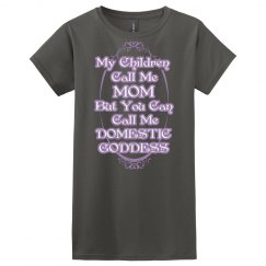 Domestic Goddess Mom Tee