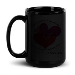 15oz Black Glossy Mug