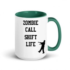 15oz Ceramic Mug with Color Inside