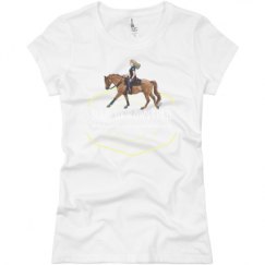 Ladies Slim Fit Basic Promo Jersey Tee