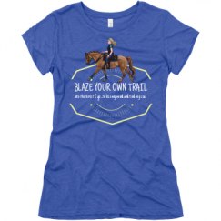 Ladies Slim Fit Super Soft Triblend Tee