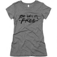 Ladies Slim Fit Super Soft Triblend Tee
