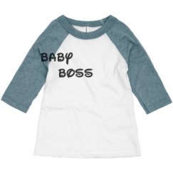 Toddler 3/4 Sleeve Raglan Tee